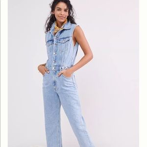 AGOLDE Classic Denim Jumpsuit